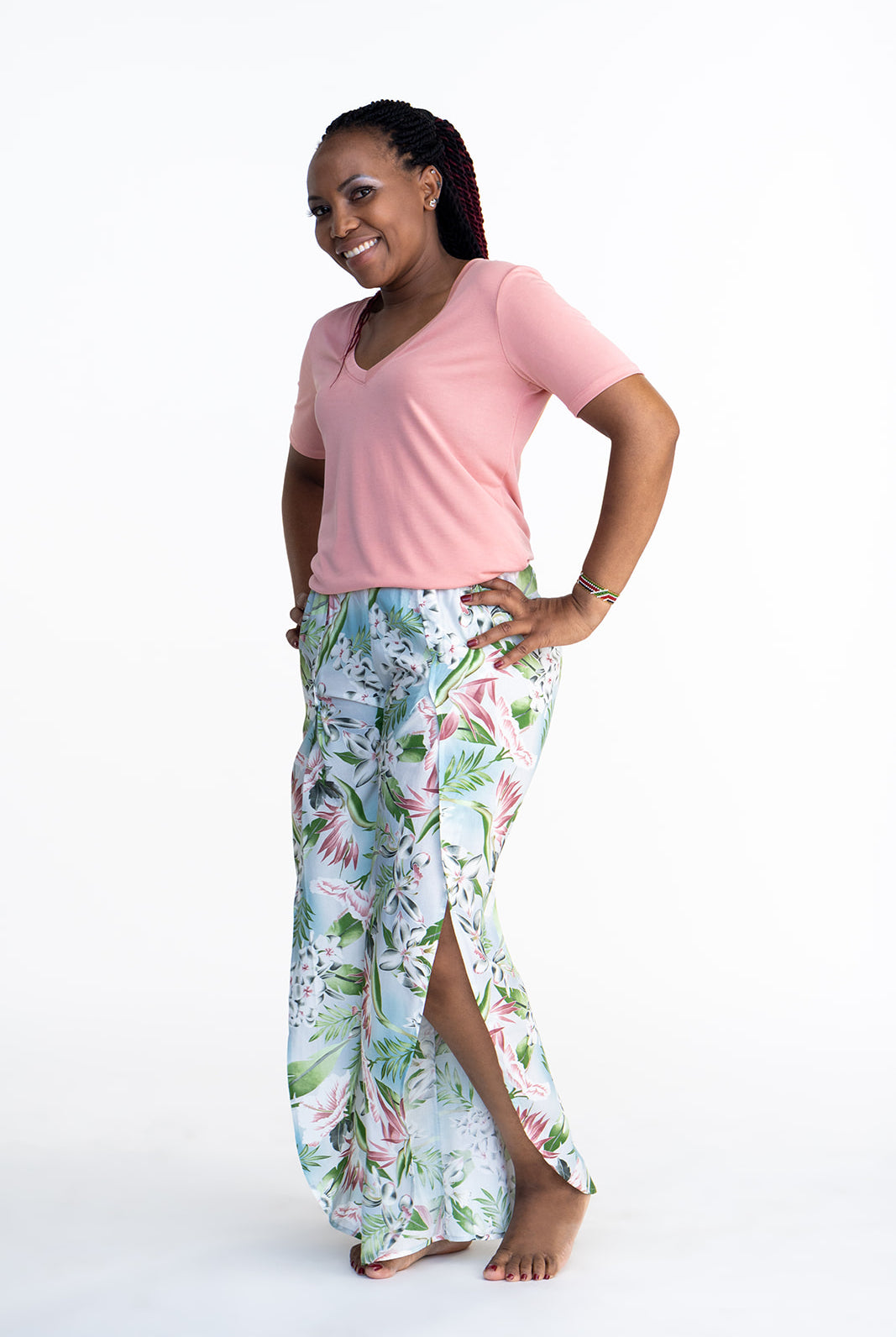 Tshirt - V-Tee Coral M