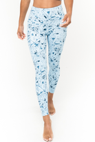 Leggings - Crossroads Breeze Blue